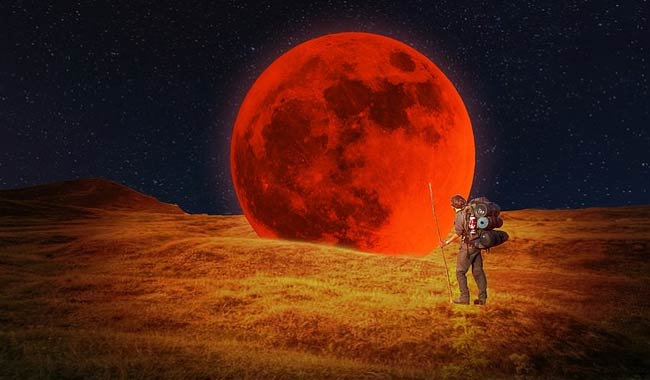 I terrapiattisti insistono: Blood Moon è la conferma della teoria