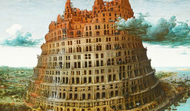 Gli Anunnaki furono mandati da Dio per distruggere la Torre di Babele
