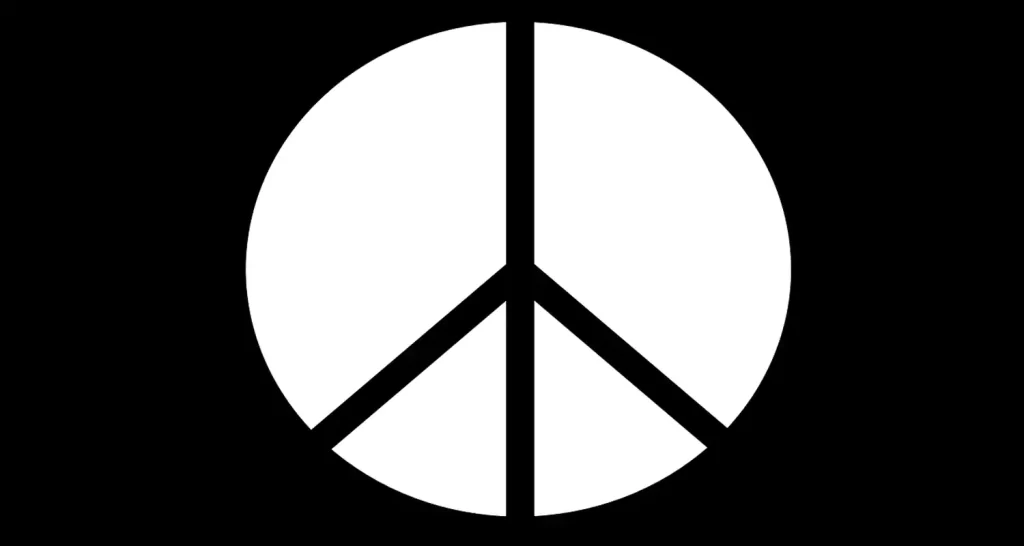 Il simbolo della pace era un segno satanico