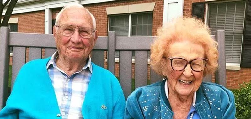 Coppia 100 e 102 anni si innamorano in una casa di cura