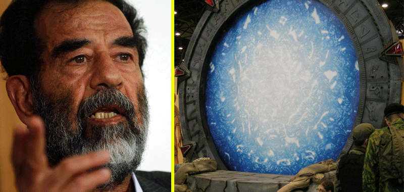 La verita su Saddam Hussein un portale degli alieni