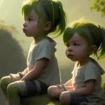 Il mistero dei bambini verdi leggenda o realta