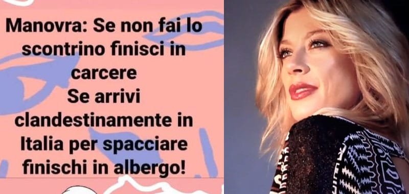 Maddalena Corvaglia sbotta senza scontrino vai in carcere e i migrant