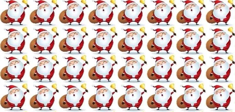 Babbo Natale 10.Trova Il Babbo Natale Diverso In 10 Secondi Veb It