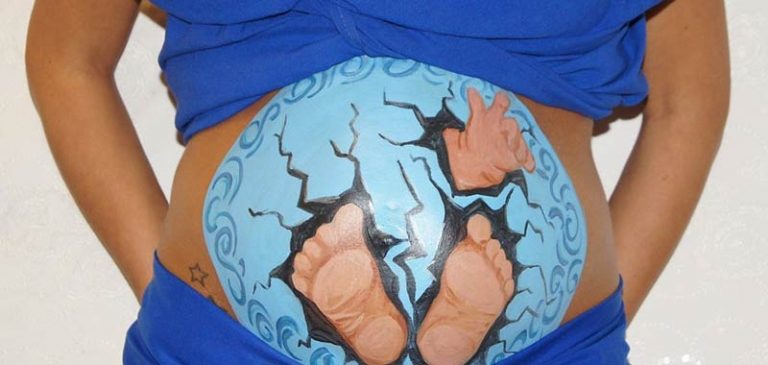 Siete in dolce attesa? Provate il Belly Painting
