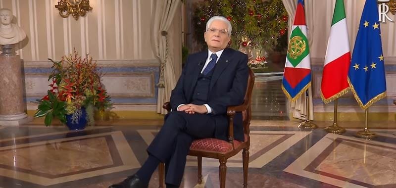 Sergio Mattarella invoca coesione nel discorso di fine anno