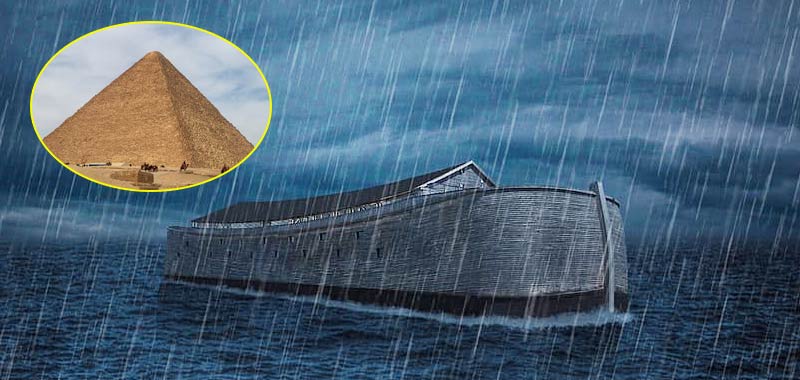 Arca di Noe in realte era la grande Piramide di Giza le rivelazioni