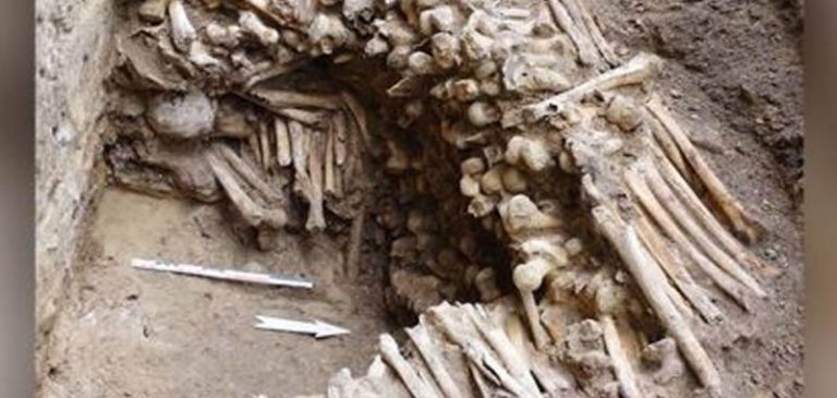 Belgio: Una strana parere di ossa trovata in un santuario