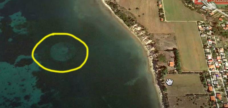 Anomalia UFO rilevata lungo la costa della Grecia