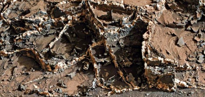 Incredibili rovine di un antico edificio su Marte