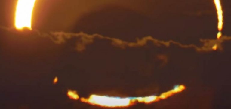 Nasa mostra il video dell’eclissi solare del week end