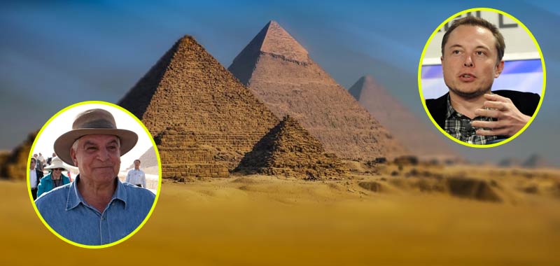 Archeologi egiziani rispondono a Elon Musk piramidi sono umane