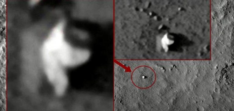 Marte, rivelata anomalia simile a creatura alata