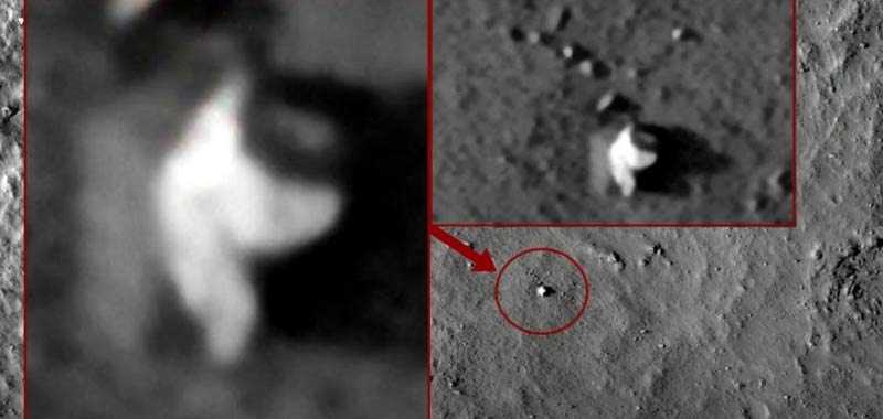 Marte rivelata anomalia simile a creatura alata