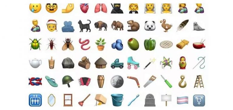 Apple rivela le emoji disponibili con il nuovo aggiornamento