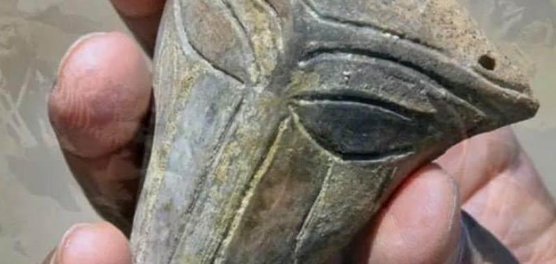 Antico manufatto dal volto alieno ritrovato in Bulgaria