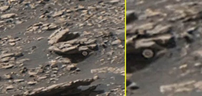 Marte: Curiosity trasmette immagini di oggetti alieni