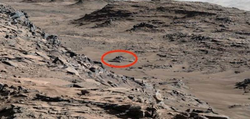 Marte individuato sito di atterraggio di un UFO
