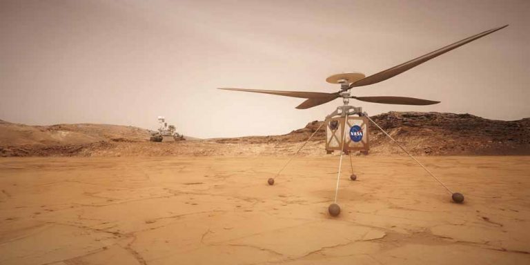 La Nasa svela il segreto della sonda Perseverance: un elicottero
