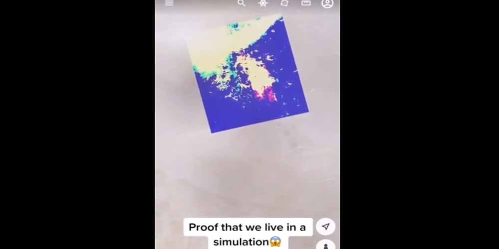 Google Earth dimostra che viviamo in una simulazione