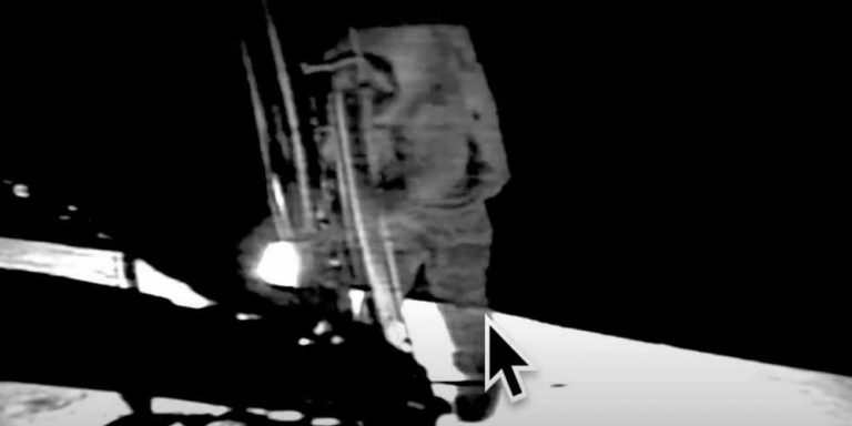 Apollo 11: Perchè nel filmato gli astronauti sono trasparenti?