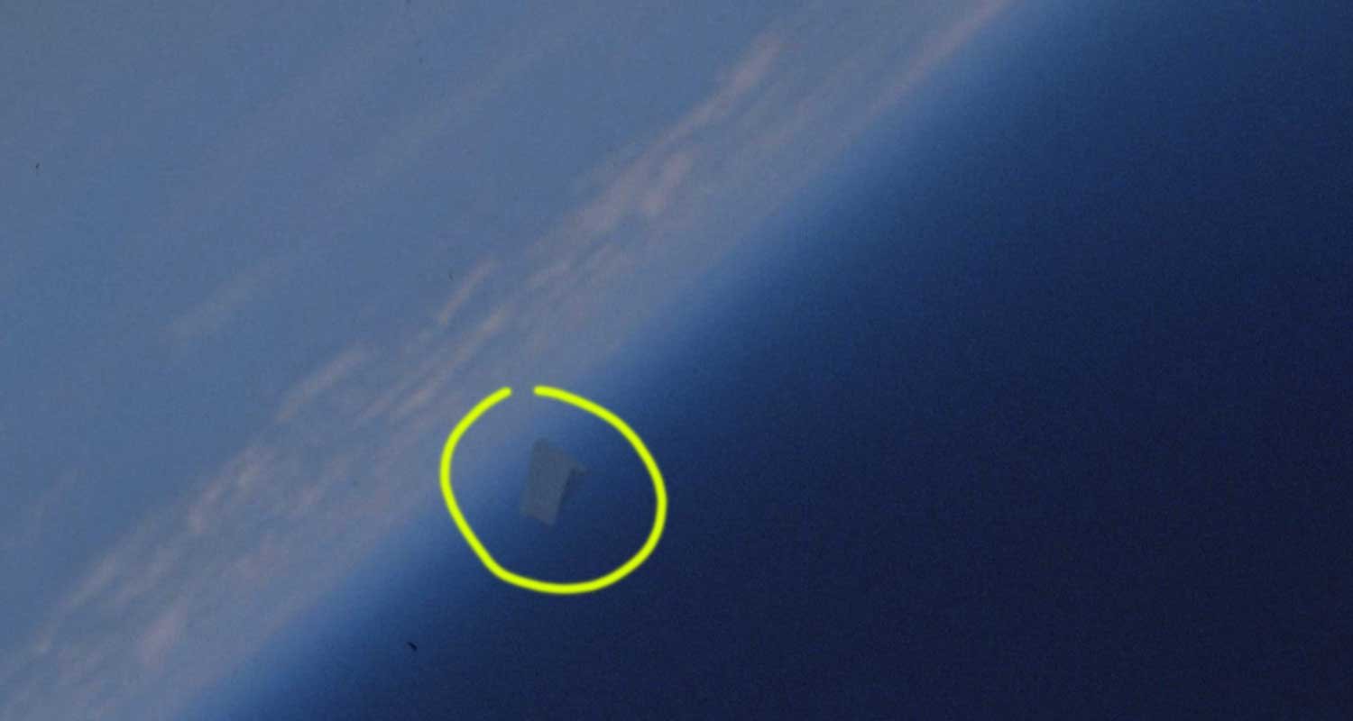 UFO ritrovato in vecchie immagini della Nasa