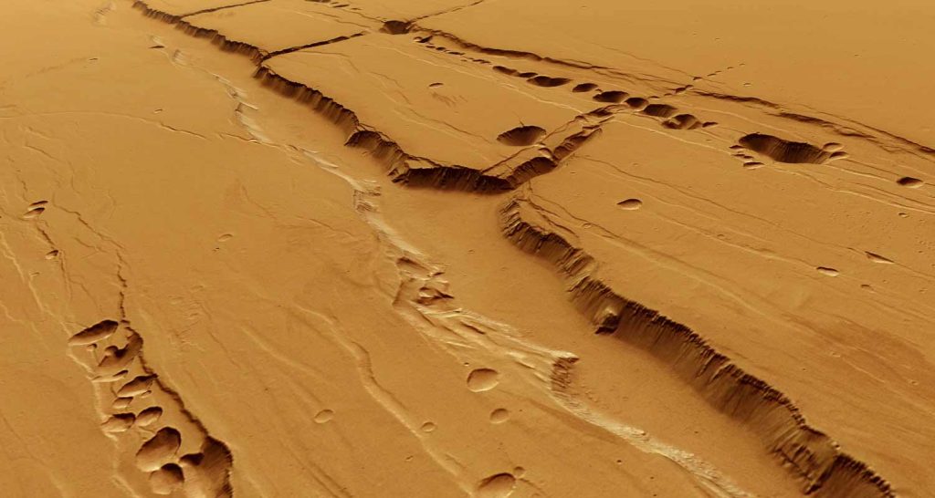 Creata la prima mappa sotterranea di Marte
