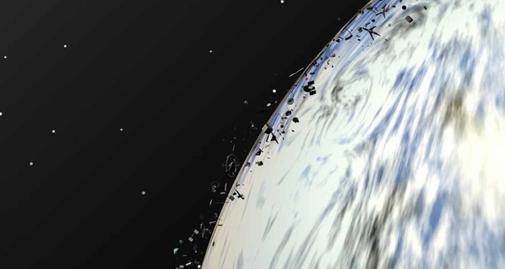 La Terra ha un anello simile a Saturno spazzatura spaziale