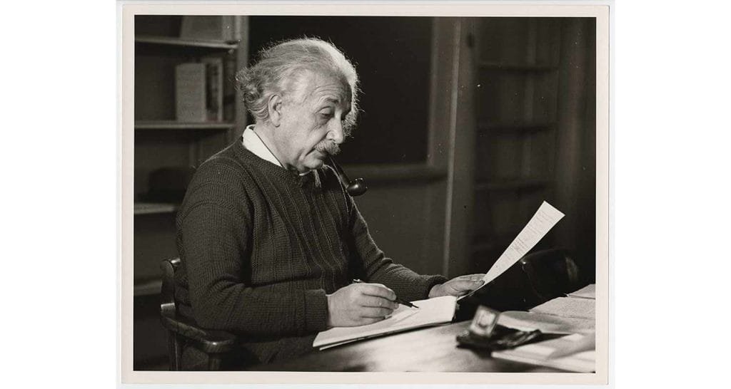 asta un prezioso manoscritto di Albert Einstein