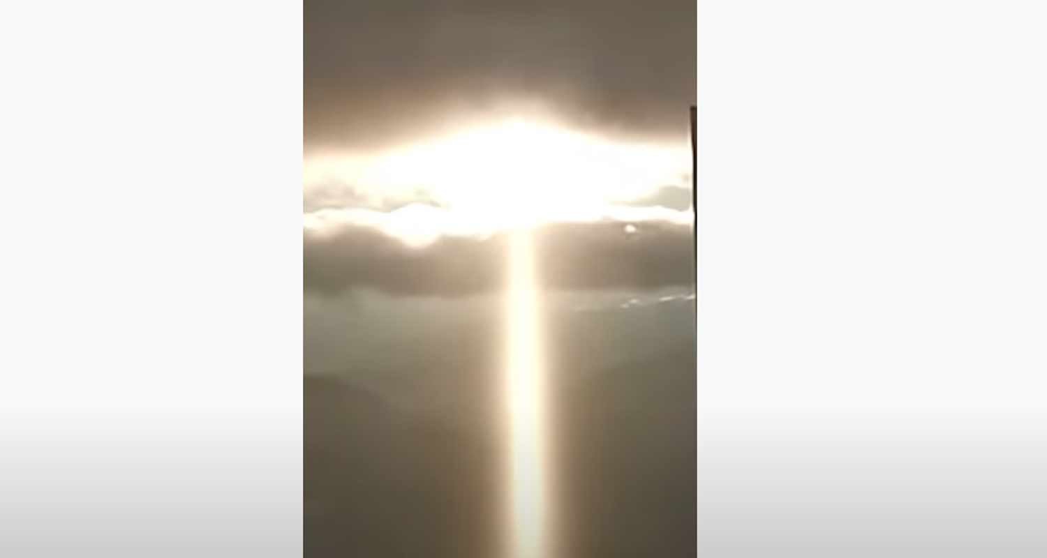 Raggio di luce anomalo illumina la Turchia