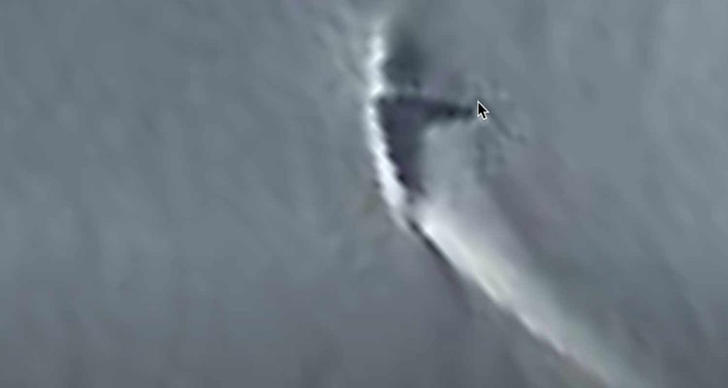 Un crash UFO in Antartide incredibile scoperta in rete