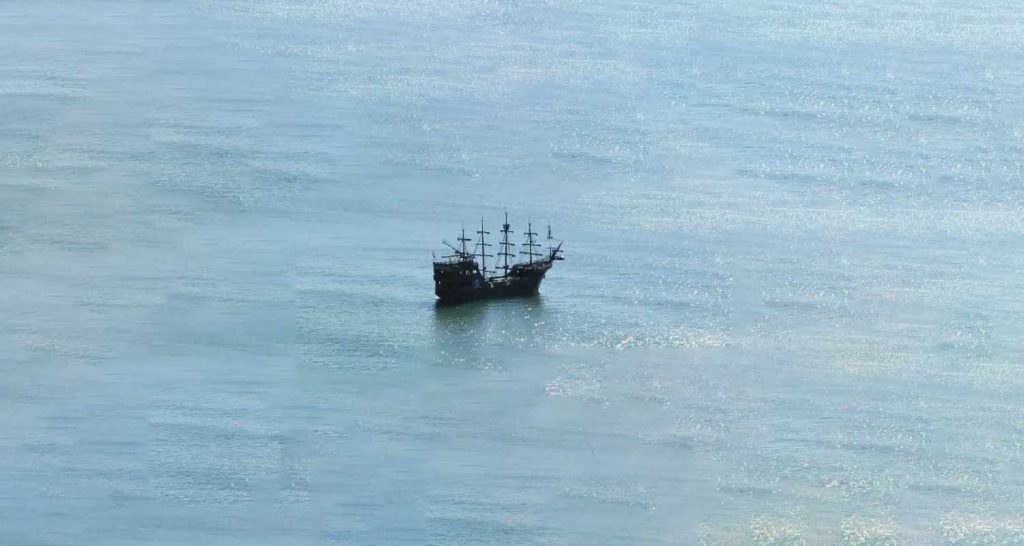 Antica nave pirata individuata al largo delle coste del Brasile