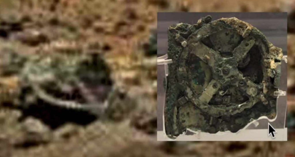 Il Meccanismo di Antikythera ritrovato anche su Marte