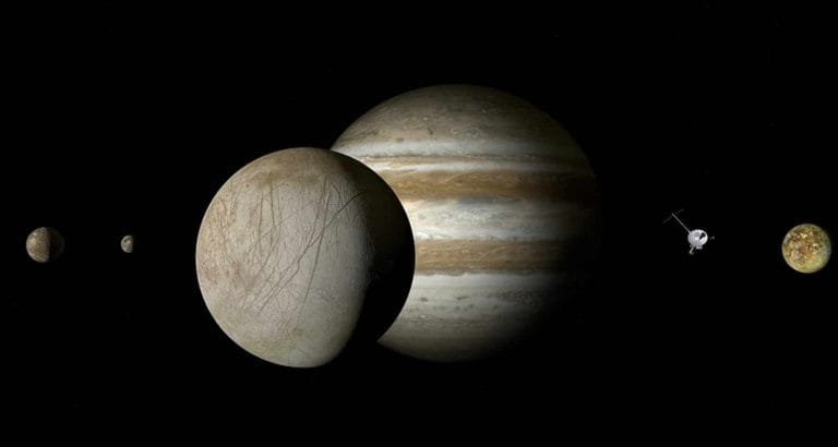 Sulla Luna di Giove potrebbe nascondersi la vita