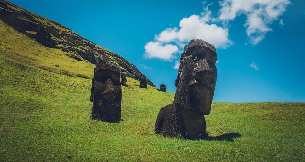 Statue isola di Pasqua mistero non sono state create dai locali