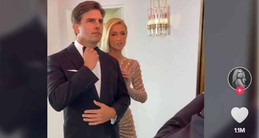 Paris Hilton e Tom Cruise in un video virale ma cosa ce sotto