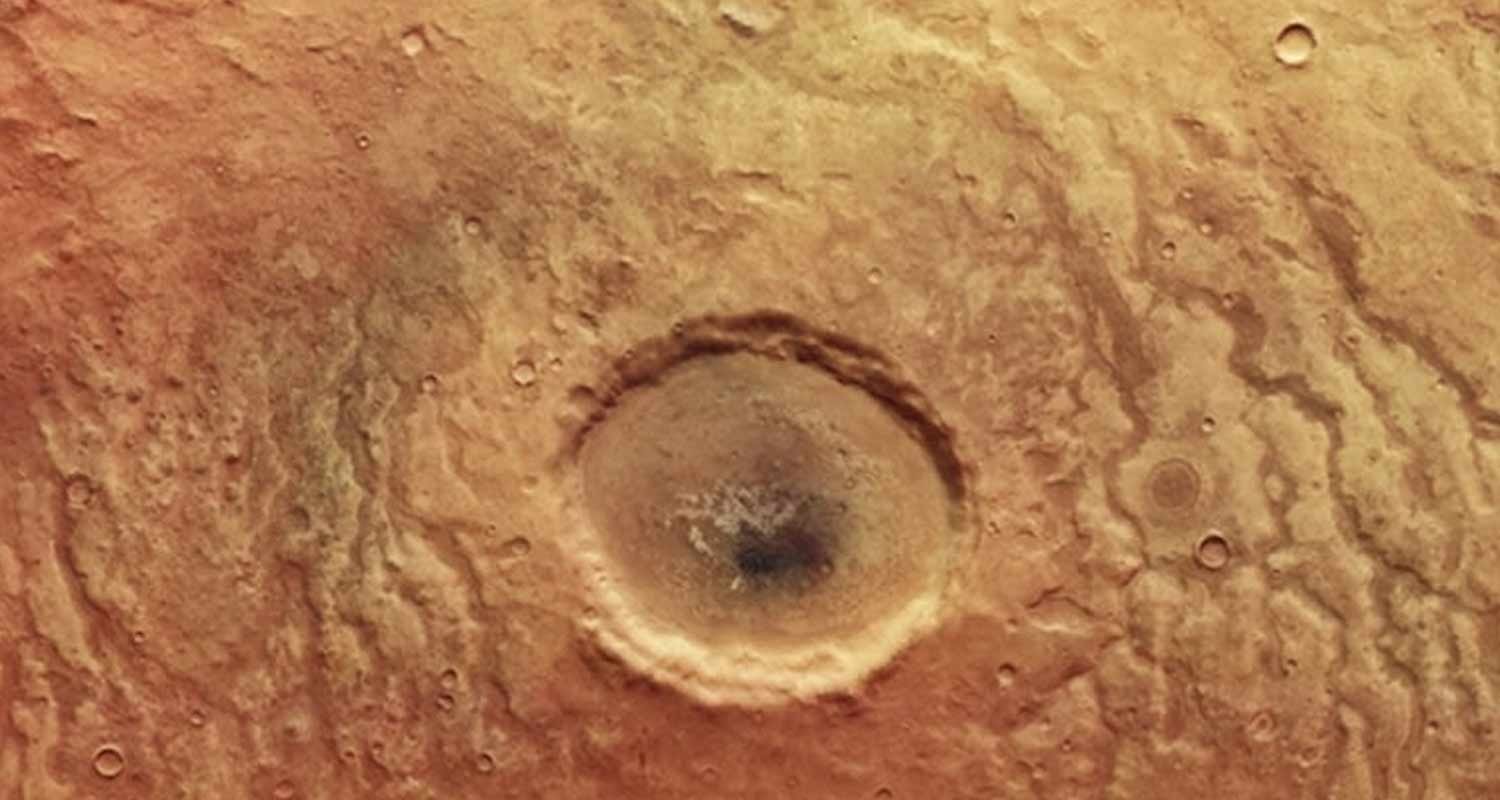 incredibile scatto occhio del Sahara su Marte