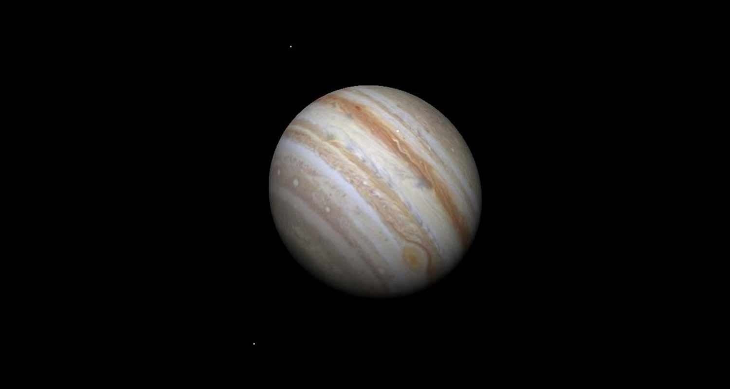 qualcosa di solido sulla superficie di Giove