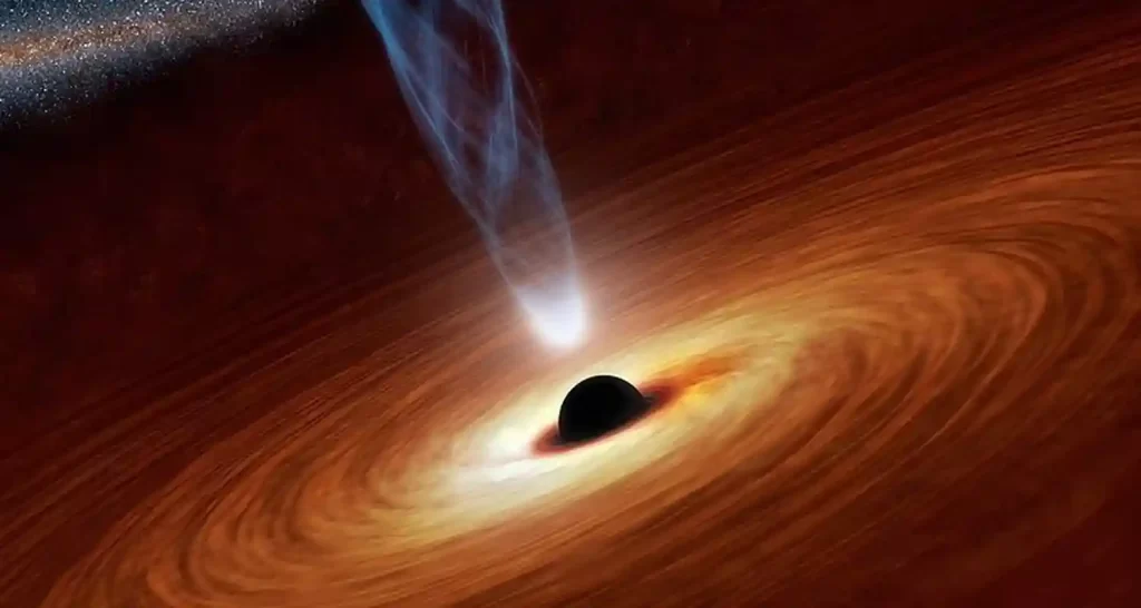 Un enorme buco nero si sta avvicinando alla Terra