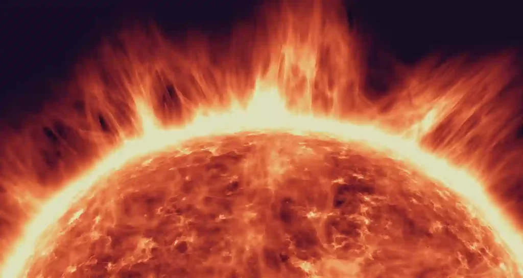 un buco gigante nel Sole che puo mettere in pericolo la Terra