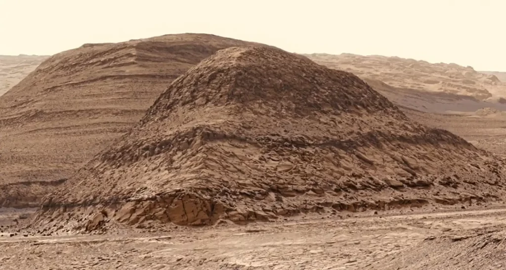 Ancora una piramide su Marte sempre un effetto ottico
