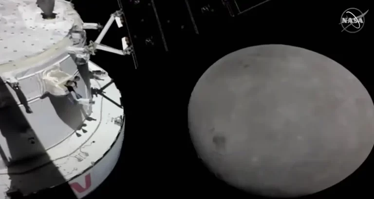 Le strane immagini della Luna della missione Artemis
