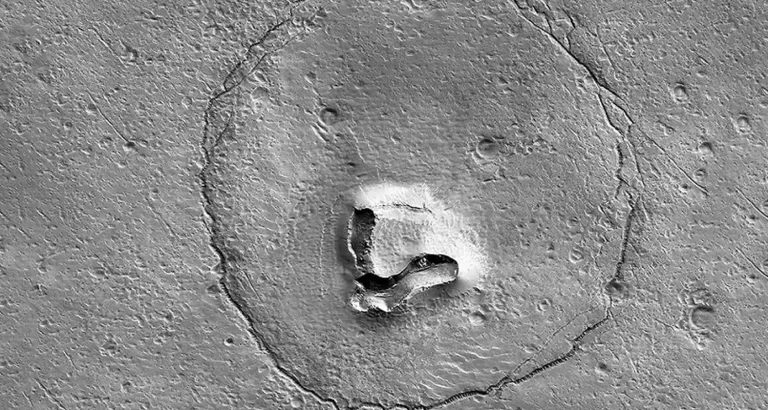 Pareidolia e la faccia di Orso presente su Marte