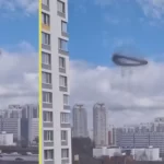 Un cerchio appare nei cieli sopra Mosca cosa succede