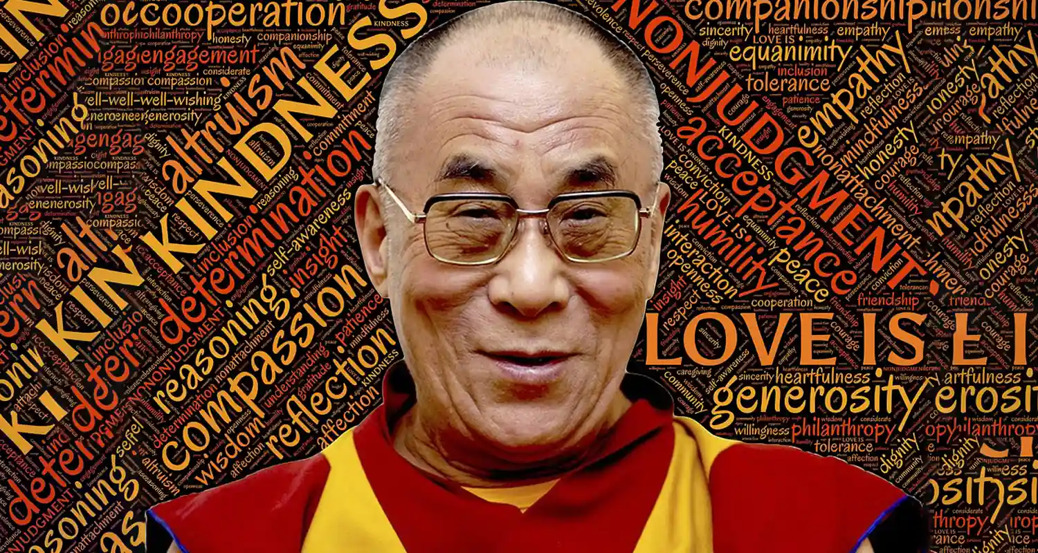 Valgono le scuse del Dalai Lama dopo aver giocato con la lingua