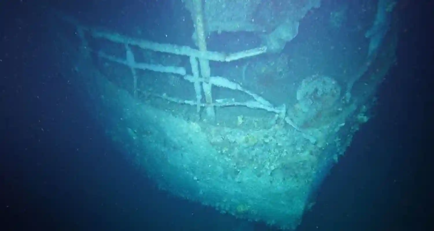 La nave fantasma Blythe Star Rinvenuta dopo mezzo secolo