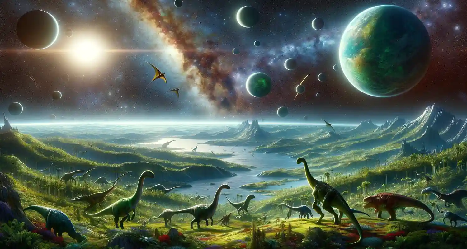 Astronomi Indicano la Possibilita di Dinosauri Viventi su Altri Pianeti