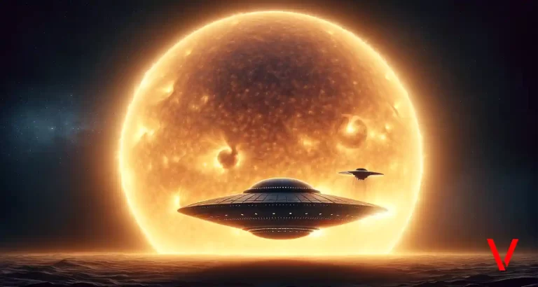 Ci sarebbe un UFO vicino al Sole