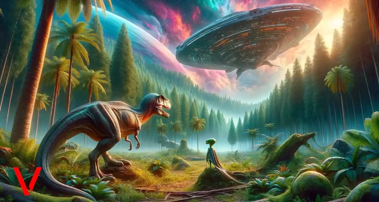 Gli alieni visitavano la terra dall’epoca dei dinosauri