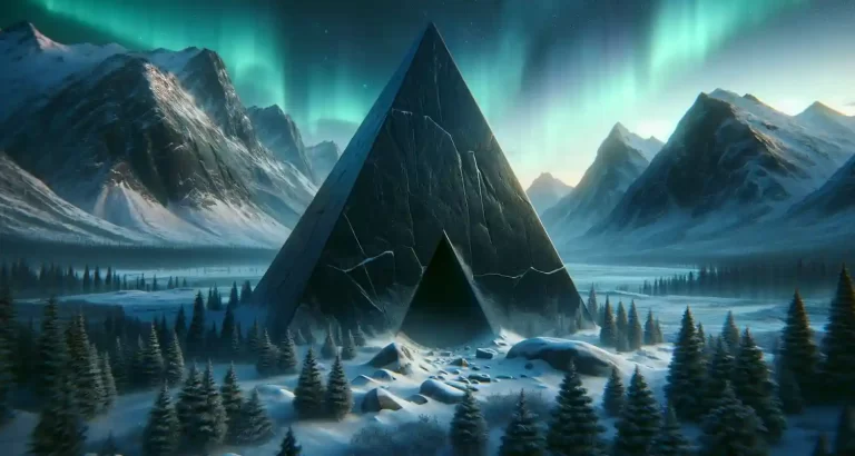 Scoperta Rivoluzionaria: La Gigantesca Piramide Nera Nascosta in Alaska